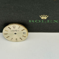Rolex Oyster Perpetual Date Ladies 26mm Silver Dial Stick Jubilee Ref 6917