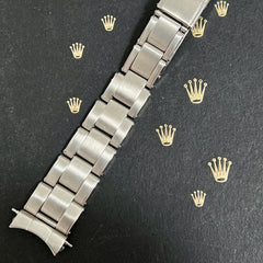 Rolex 1965 Date Midsize Oyster 17mm Stainless Steel Band Bracelet 7205 "51" Ends