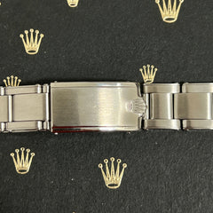 Rolex 1965 Date Midsize Oyster 17mm Stainless Steel Band Bracelet 7205 "51" Ends