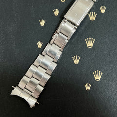 Rolex Vintage 1968 Mens Oyster Rivet 7205 19mm Steel Band 57 Ends Ref:6694