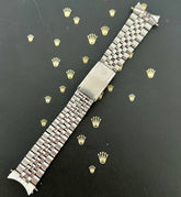 Rolex Datejust 20mm Men's Jubilee Bracelet Steel 1971 Band 6251H End"55"Ref 1601