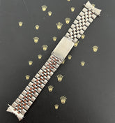 Rolex Datejust 1970 Men's 20mm Jubilee 6251H Steel Crown Band Ref 1601