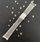 Rolex 6251H Datejust 1969 20mm Men's Jubilee Stainless Steel Band "55" Ends 1601