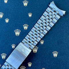 Rolex Datejust 1988 Buckle 20mm Men's Jubilee Bracelet Steel Band 62510H Ref 1601
