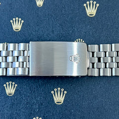 Rolex Datejust 1988 Buckle 20mm Men's Jubilee Bracelet Steel Band 62510H Ref 1601