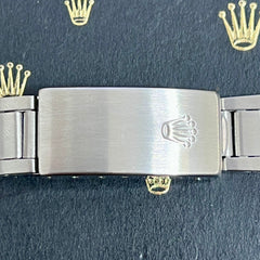 Rolex Date Men's 1988 Oyster 7835 Bracelet 19mm Steel Band "357" Ends 6694