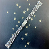 Rolex Datejust 13mm Ladies Datejust Stainless Steel Band Jubilee 6251D 68 Ends