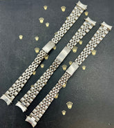 Rolex Datejust 13mm Ladies Datejust Stainless Steel Band Jubilee 6251D 68 Ends