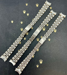 Rolex Datejust 13mm Ladies Datejust Stainless Steel Band Jubilee 6251D 68 Ends