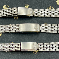 Rolex Datejust 13mm Ladies Datejust Stainless Steel Band Jubilee 6251D 68 Ends