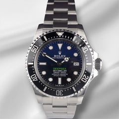 Rolex Deep Sea-Dweller Date 44mm 'James Cameron' Blue Steel Oyster Watch 136660