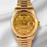 Rolex DAY-DATE 36mm 18K Yellow Gold President Men's Watch Ref 18038