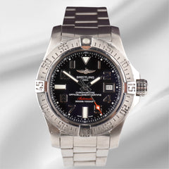 Breitling 45mm Aeromarine Avenger II Seawolf Steel Mens Watch A17331