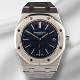 Audemars Piguet Royal Oak "JUMBO" 39mm Blue Dial Steel Thin Watch 15202ST