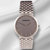 Audemars Piguet 31mm 18K White Gold Factory Diamond Silver Dial Watch D38409