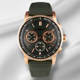 Audemars Piguet Code 11.59 41mm 18K Rose Gold Green Dial Watch 26393OR
