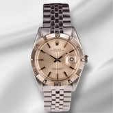 Rolex 36mm Datejust Mens Stainless Steel Watch Jubilee Band Silver Dial 1625