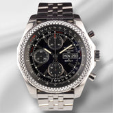 Breitling 45mm Bentley Motors GT Special Edition Steel Mens Watch A13362