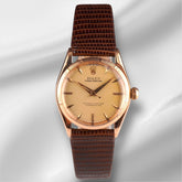 Rolex Vintage 31mm Oyster Perpetual 18K Yellow Gold Watch Ref 6549