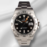 Rolex 42mm Explorer II Black Dial Automatic Stainless Steel Men's Watch 216570