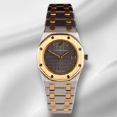 Audemars Piguet 25mm RoyalOak 18k Yellow Gold Steel Automatic Watch 66270SA