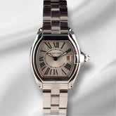 Cartier Roadster 30mm Ladies Stainless Steel Quartz Watch 2675