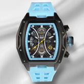 IceTime 45mm Men's Blue Black Dial Steel Mens Watch 0.10ct Diamonds IT24