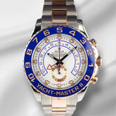 Rolex Yacht-Master II 44mm Oyster Perpetual 18k Rose Gold Ceramic Steel 116681