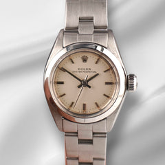 Rolex 25mm Oyster Perpetual Stainless Steel Oyster Ladies Watch 6718