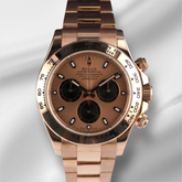 Rolex 40mm Daytona 18K Rose Gold Cosmograph Rose Gold Dial Men's Watch 116505