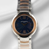 Baume & Mercier Promesse Blue Dial 34mm Two-Tone Quartz Ladies Watch M0A10251