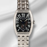 Franck Muller Casablanca 29mm Custom 4ct Iced Out Diamonds Watch 7502S6