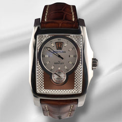 Breitling 57×38mm Bentley Flying B Stainless Steel Watch A28362