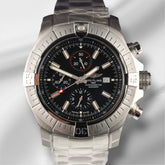 Breitling 48mm Aeromarine Super Avenger Steel Mens Watch A13375