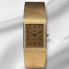Omega Vintage Cocktail 23mm 14k Yellow Gold Gold Dial Watch 19130063913006