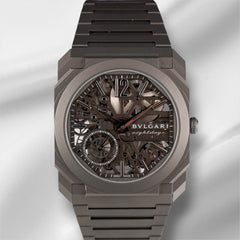 Bvlgari Octo Finissimo 40mm Titanium Skeleton Men's Watch 103610
