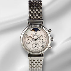 IWC SCHAFFHAUSEN Da Vinci 29mm Chronograph Date Quartz Ladies IW373606