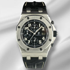AUDEMARS PIGUET Royal Oak Offshore 42mm Black Dial Steel Watch 26170ST