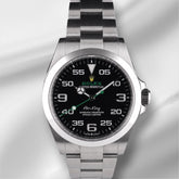 Rolex Oyster Perpetual Air-King 40mm Black Dial Oyster Steel Men's Watch 126900