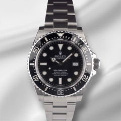 Rolex Sea-Dweller Date 40mm Black Dial Stainless Steel Oyster Watch 116600
