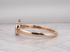 Cartier Baignoire Mini 18.7mm 18K RGold Silver Dial Ladies Bangle Watch WGBA0051