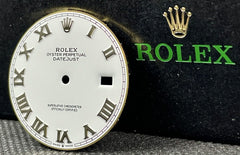 Rolex Datejust 41mm Men's White Stainless Steel Roman Dial Ref: 126334 126300