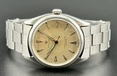 Vintage Rolex Oyster 34mm Watch Oyster Ref 4365 Stainless Steel Case