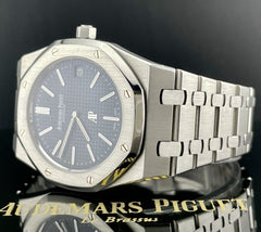 Audemars Piguet Royal Oak " JUMBO" 39mm Blue Dial Steel Watch 15202ST.OO.1240ST