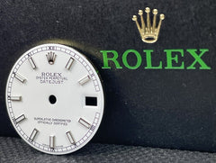 Rolex Oyster Perpetual Datejust 31mm Midsize White Dial Silver Stick Ref 178274