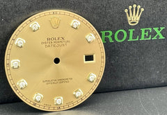 Rolex DateJust 2 II Men’s 41mm Gold FACTORY Diamond Dial Oyster Ref: 116333