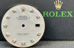 Rolex Datejust 41 FACTORY Diamond White Pearl Dial Oyster Jubilee 126331 126301