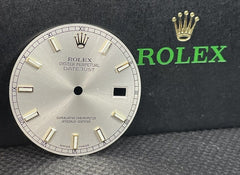 Rolex Datejust Men's 36mm Silver Dial Gold Stick Oyster Jubilee Ref 116233