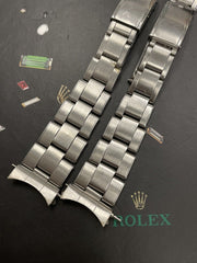 Rolex Vintage Mens Oyster Rivet 7205 19mm Steel Band 57 Ends Ref:1500 6694