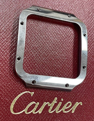 Cartier Santos Lg Model 40mm Stainless Steel Bezel Men's Reference WSSA0018